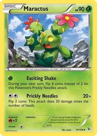 Maractus (10/106) [XY: Flashfire] - Trinity Hobby
