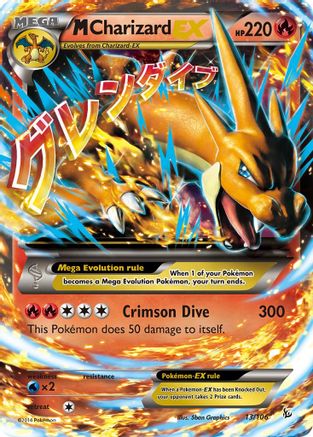 M Charizard EX (13/106) [XY: Flashfire] - Trinity Hobby