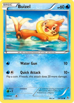 Buizel (28/106) [XY: Flashfire] - Trinity Hobby