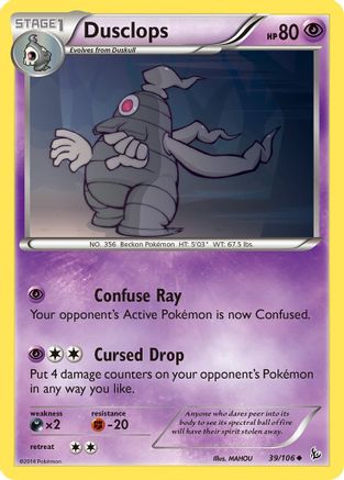 Dusclops (39/106) [XY: Flashfire] - Trinity Hobby