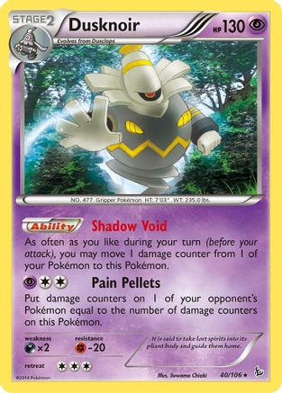 Dusknoir (40/106) [XY: Flashfire] - Trinity Hobby