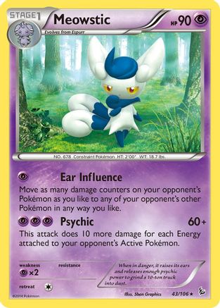 Meowstic (43/106) [XY: Flashfire] - Trinity Hobby