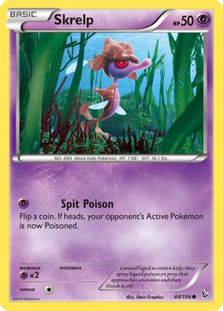 Skrelp (44/106) [XY: Flashfire] - Trinity Hobby