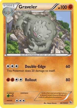 Graveler (46/106) [XY: Flashfire] - Trinity Hobby