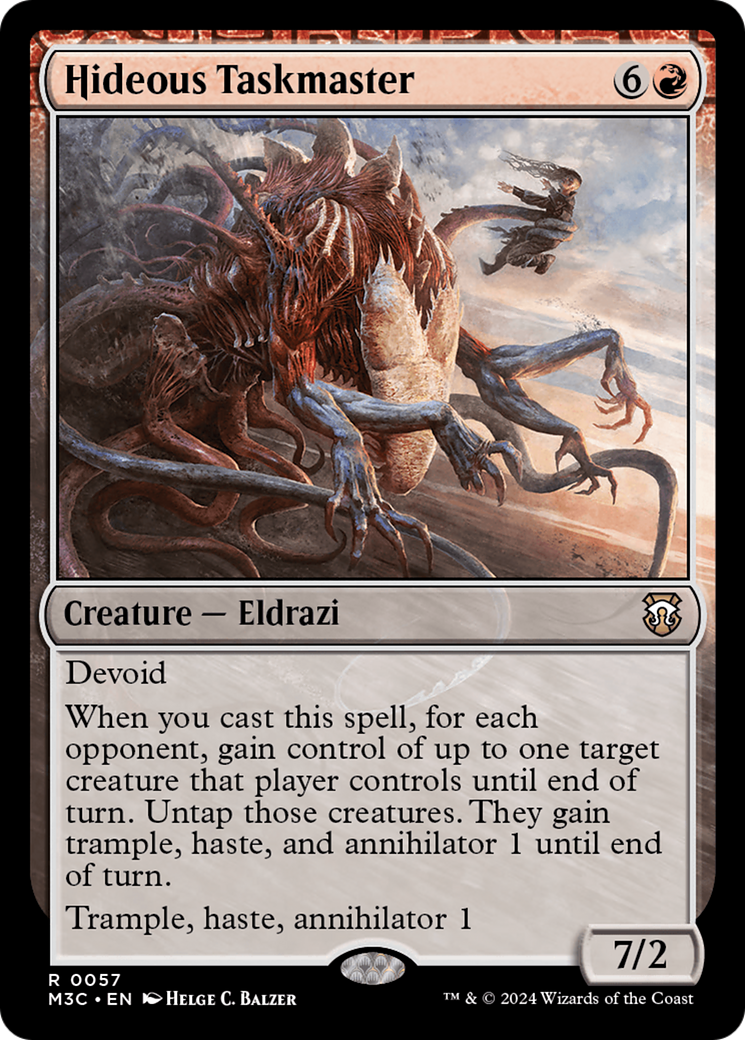 Hideous Taskmaster [Modern Horizons 3 Commander] - Trinity Hobby