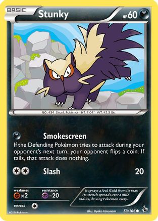 Stunky (53/106) [XY: Flashfire] - Trinity Hobby