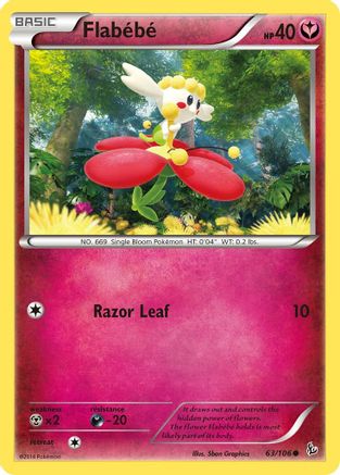 Flabebe (63/106) [XY: Flashfire] - Trinity Hobby