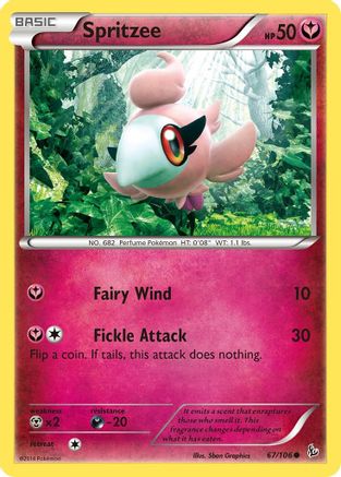 Spritzee (67/106) [XY: Flashfire] - Trinity Hobby
