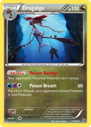 Dragalge (71/106) [XY: Flashfire] - Trinity Hobby