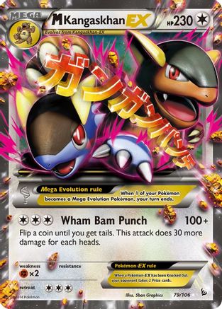 M Kangaskhan EX (79/106) [XY: Flashfire] - Trinity Hobby