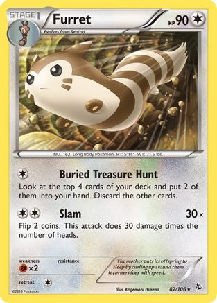 Furret (82/106) [XY: Flashfire] - Trinity Hobby