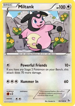 Miltank (83/106) [XY: Flashfire] - Trinity Hobby