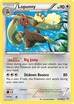 Lopunny (85/106) [XY: Flashfire] - Trinity Hobby
