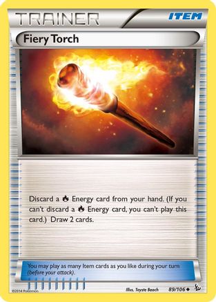 Fiery Torch (89/106) [XY: Flashfire] - Trinity Hobby