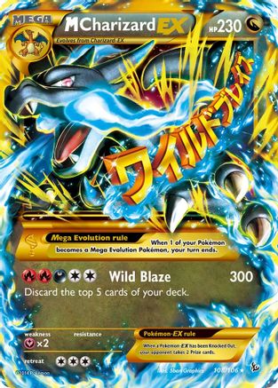 M Charizard EX (108/106) [XY: Flashfire] - Trinity Hobby