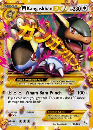 M Kangaskhan EX (109/106) [XY: Flashfire] - Trinity Hobby