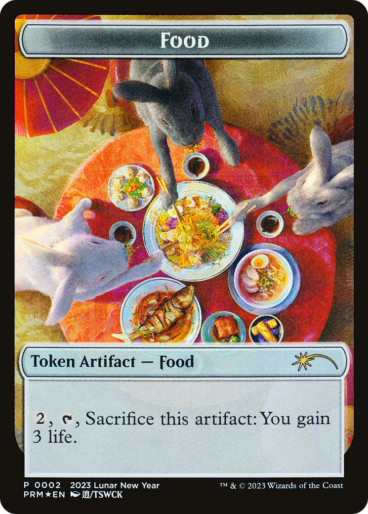 Food Token [Year of the Rabbit 2023] - Trinity Hobby