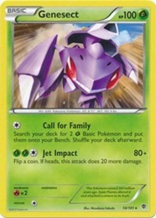 Genesect (10/101) (Theme Deck Exclusive) [Black & White: Plasma Blast] - Trinity Hobby