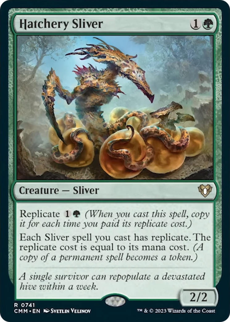 Hatchery Sliver [Commander Masters] - Trinity Hobby