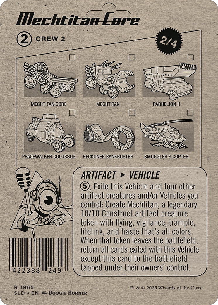 Mechtitan Core // Mechtitan Core  (SLD-1965) - [Secret Lair Drop] (Borderless) - Trinity Hobby
