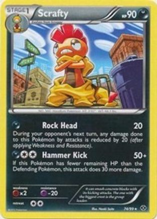 Scrafty (74/99) (Theme Deck Exclusive) [Black & White: Next Destinies] - Trinity Hobby