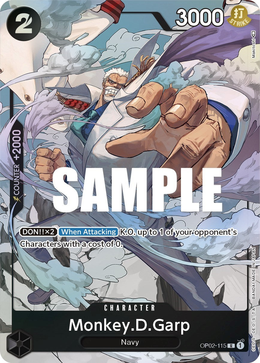 Monkey.D.Garp (Alternate Art) [Paramount War] - Trinity Hobby