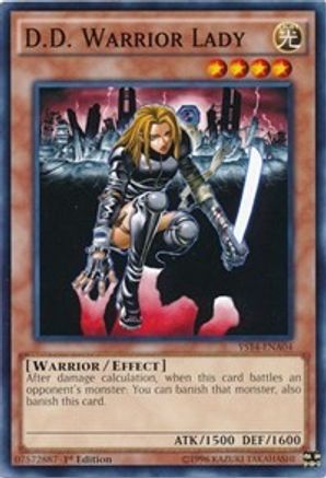 D.D. Warrior Lady [YS14-ENA04] Common - Trinity Hobby