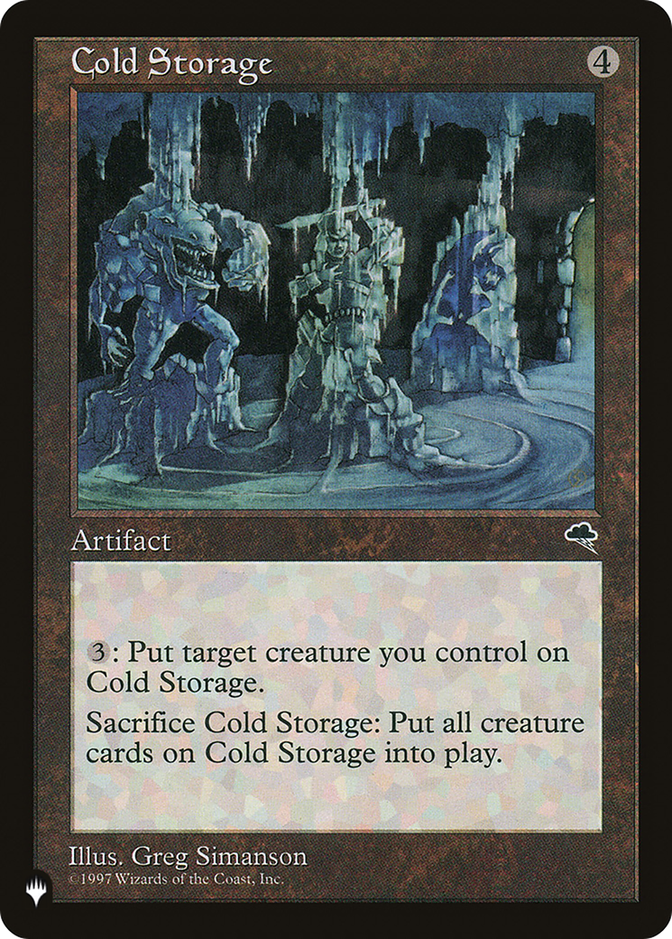 Cold Storage [The List] - Trinity Hobby
