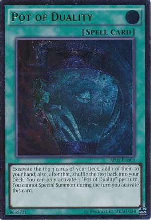 Pot of Duality [AP05-EN003] Ultimate Rare - Trinity Hobby