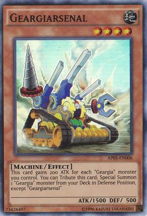 Geargiarsenal [AP05-EN006] Super Rare - Trinity Hobby