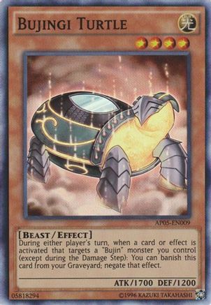 Bujingi Turtle [AP05-EN009] Super Rare - Trinity Hobby