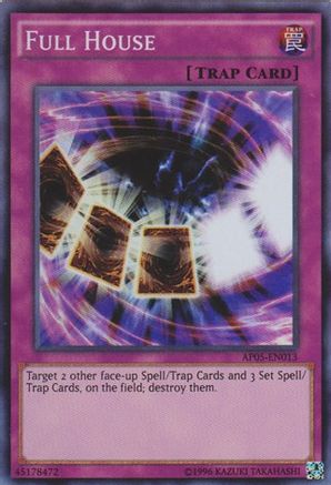 Full House [AP05-EN013] Super Rare - Trinity Hobby