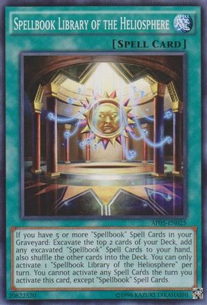 Spellbook Library of the Heliosphere [AP05-EN025] Common - Trinity Hobby