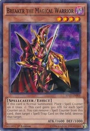 Breaker the Magical Warrior [BP03-EN005] Shatterfoil Rare - Trinity Hobby