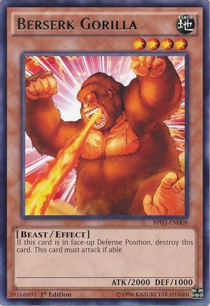 Berserk Gorilla [BP03-EN008] Rare - Trinity Hobby