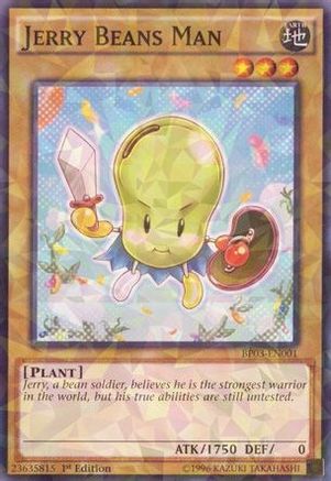Jerry Beans Man [BP03-EN001] Shatterfoil Rare - Trinity Hobby