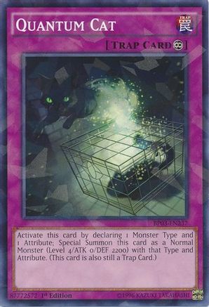 Quantum Cat [BP03-EN237] Shatterfoil Rare - Trinity Hobby