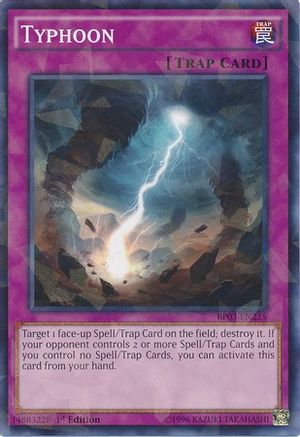 Typhoon [BP03-EN235] Shatterfoil Rare - Trinity Hobby
