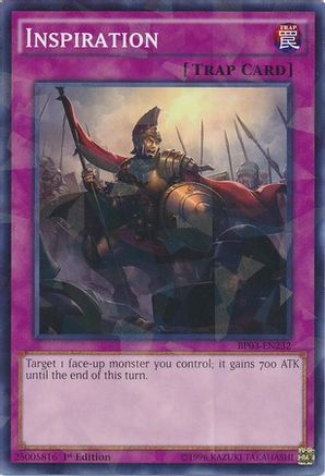 Inspiration [BP03-EN232] Shatterfoil Rare - Trinity Hobby