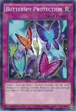 Butterspy Protection [BP03-EN230] Shatterfoil Rare - Trinity Hobby