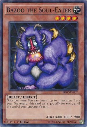 Bazoo the Soul-Eater [BP03-EN002] Shatterfoil Rare - Trinity Hobby