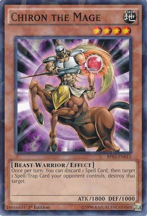 Chiron the Mage [BP03-EN015] Shatterfoil Rare - Trinity Hobby