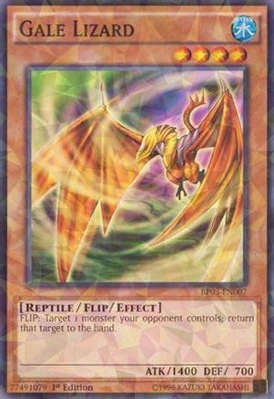 Gale Lizard [BP03-EN007] Shatterfoil Rare - Trinity Hobby