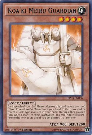 Koa'ki Meiru Guardian [BP03-EN056] Rare - Trinity Hobby