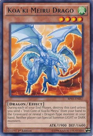Koa'ki Meiru Drago [BP03-EN057] Rare - Trinity Hobby