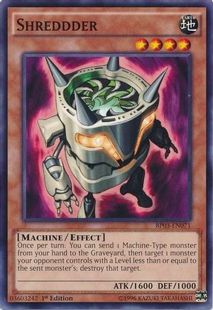 Shreddder [BP03-EN071] Common - Trinity Hobby