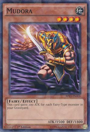 Mudora [BP03-EN006] Shatterfoil Rare - Trinity Hobby