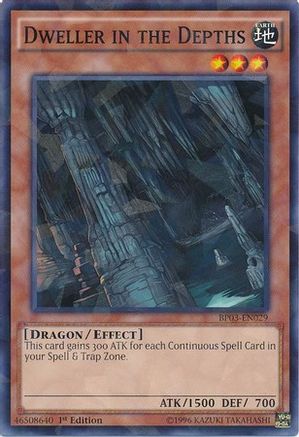 Dweller in the Depths [BP03-EN029] Shatterfoil Rare - Trinity Hobby