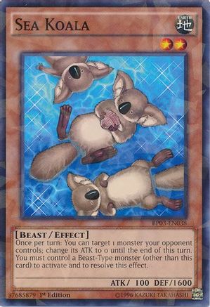 Sea Koala [BP03-EN038] Shatterfoil Rare - Trinity Hobby