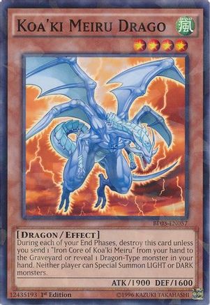 Koa'ki Meiru Drago [BP03-EN057] Shatterfoil Rare - Trinity Hobby